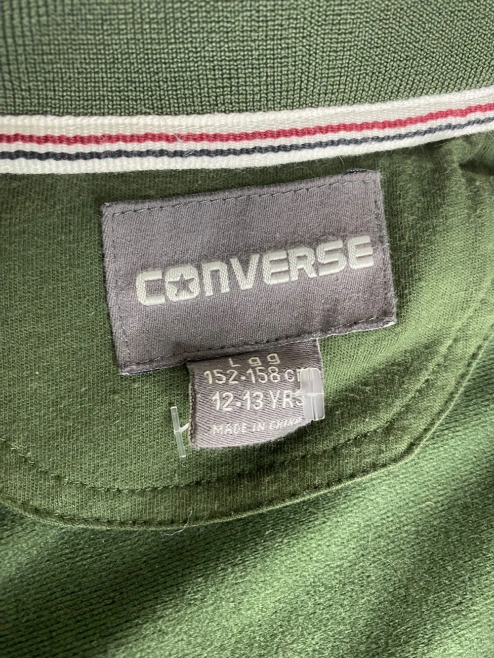 RARE Vintage Converse Track Jacket Green and Orange